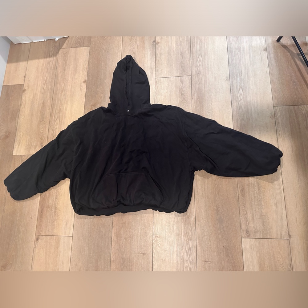 Yeezy YZY Gap Black Pullover Hoodie Sz. Small